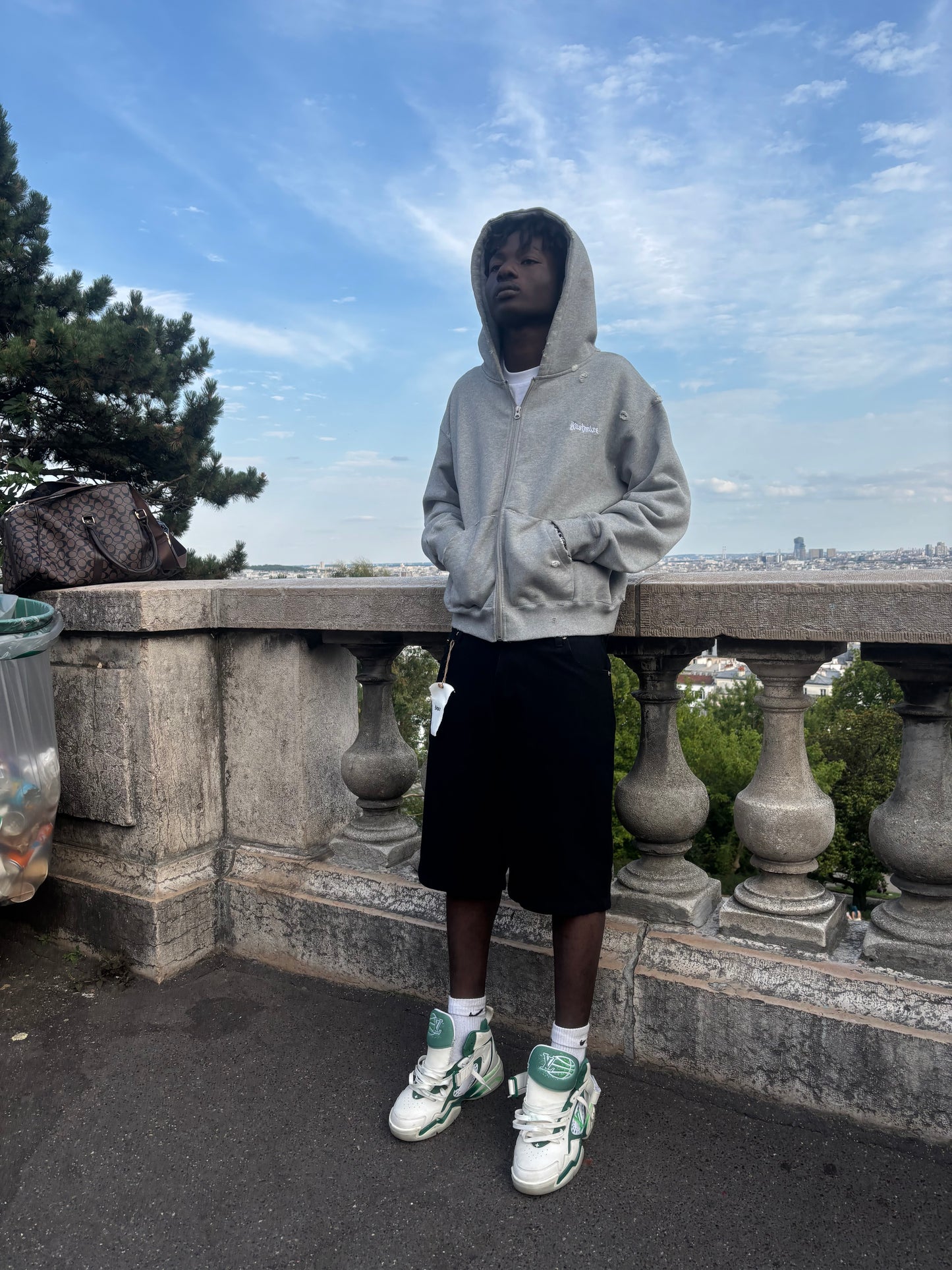 Kashmire - Grey classic zip