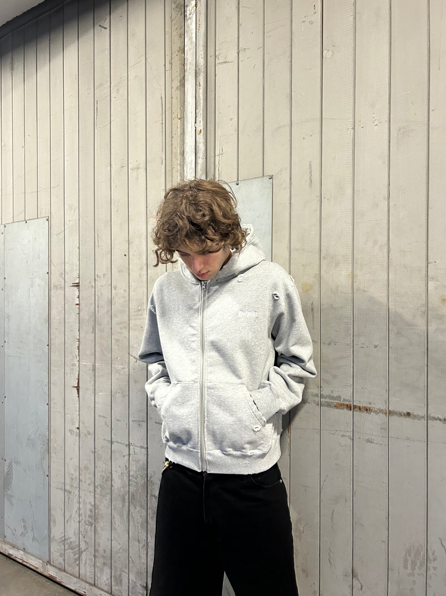 Kashmire - Grey classic zip