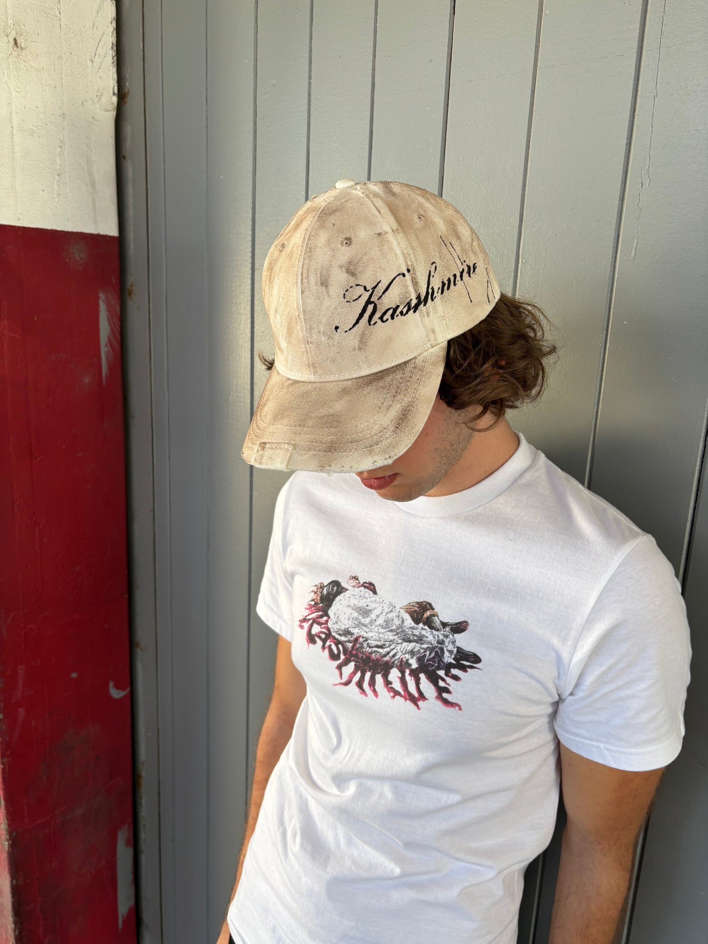 Casquette beige