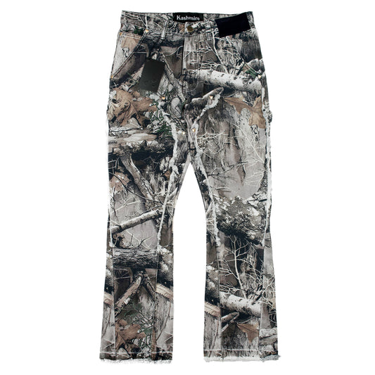 Kashmire - Rust Camo Flare Pant